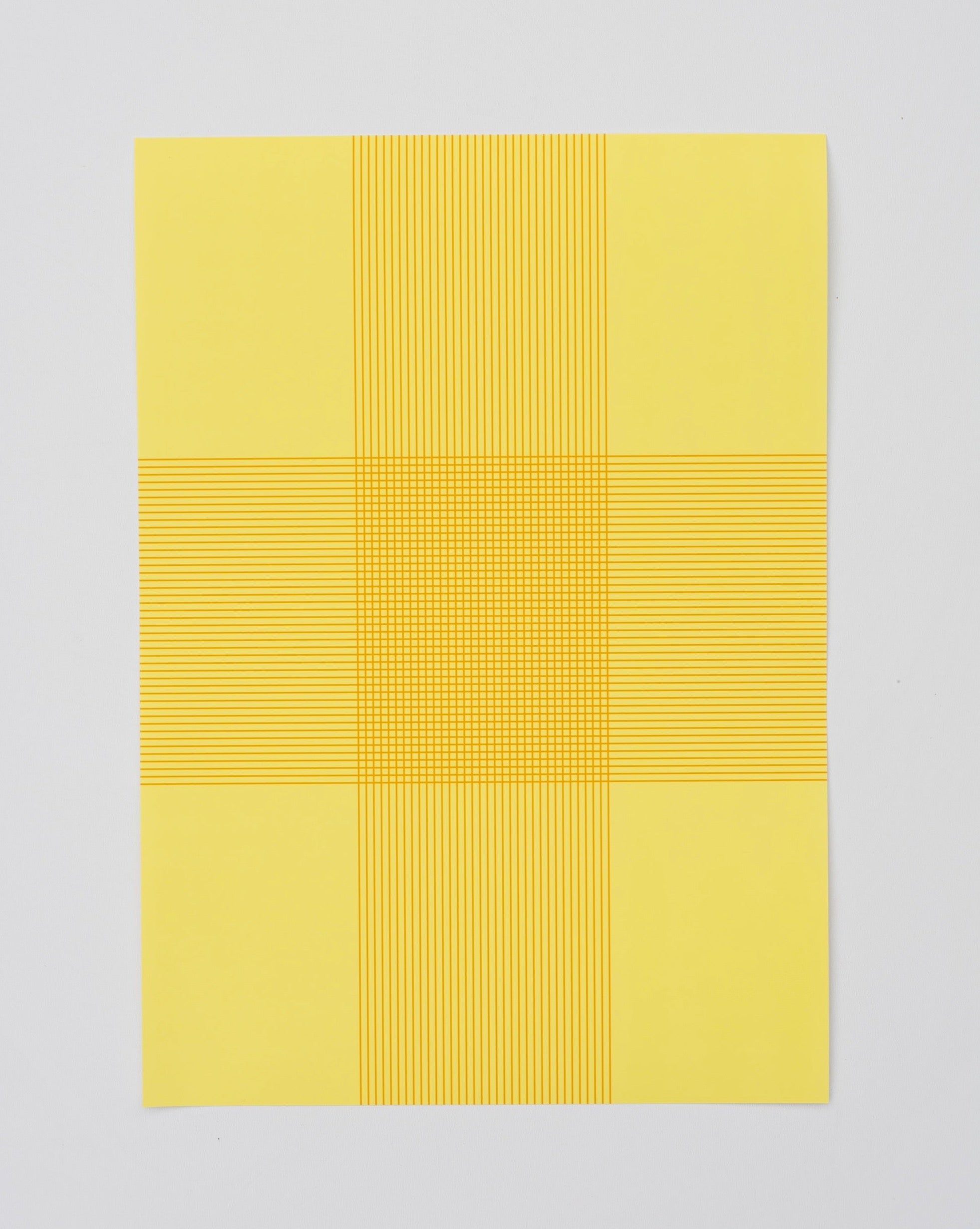 Tisk linky - žlutý