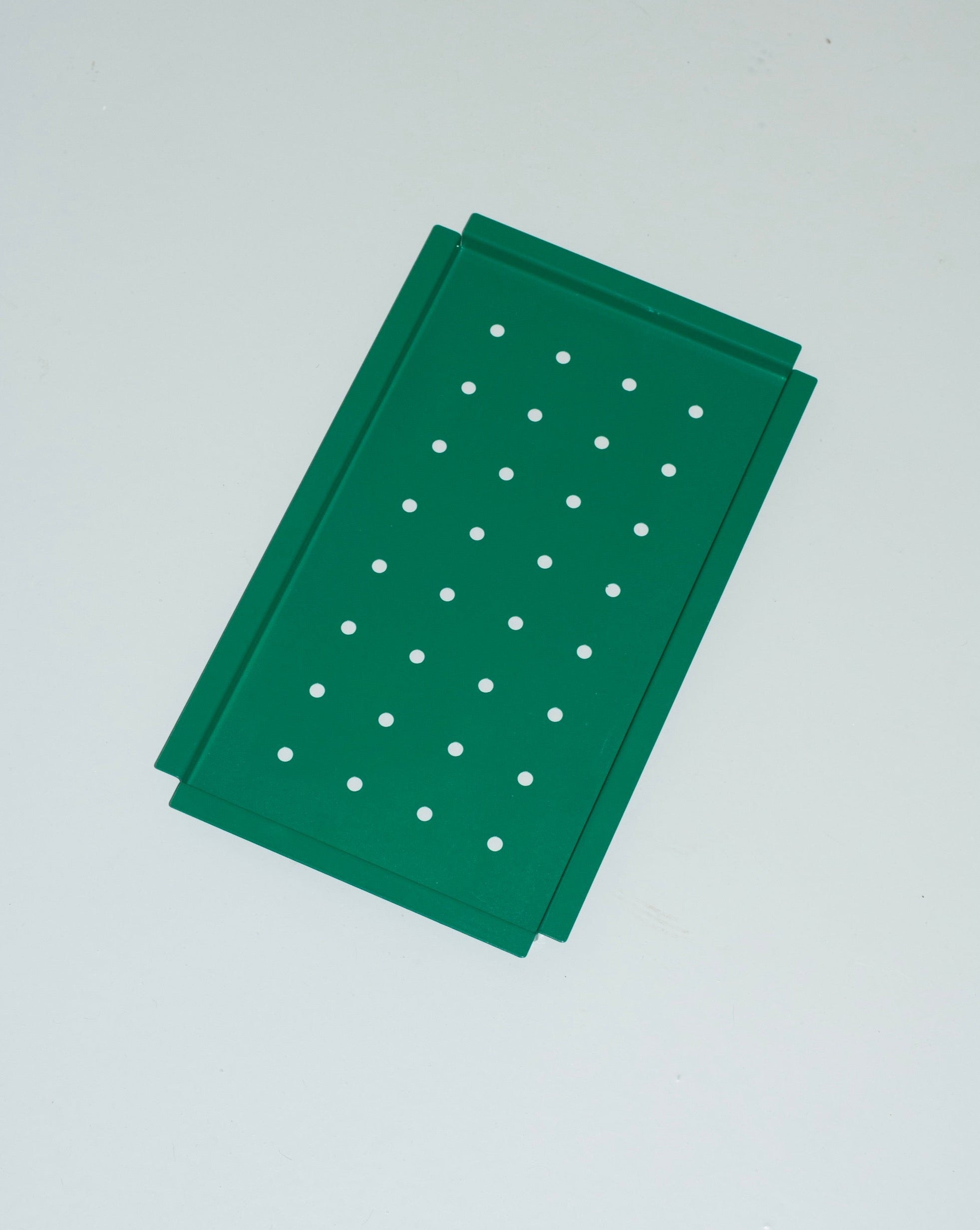 Perforovaný podnos - zelený