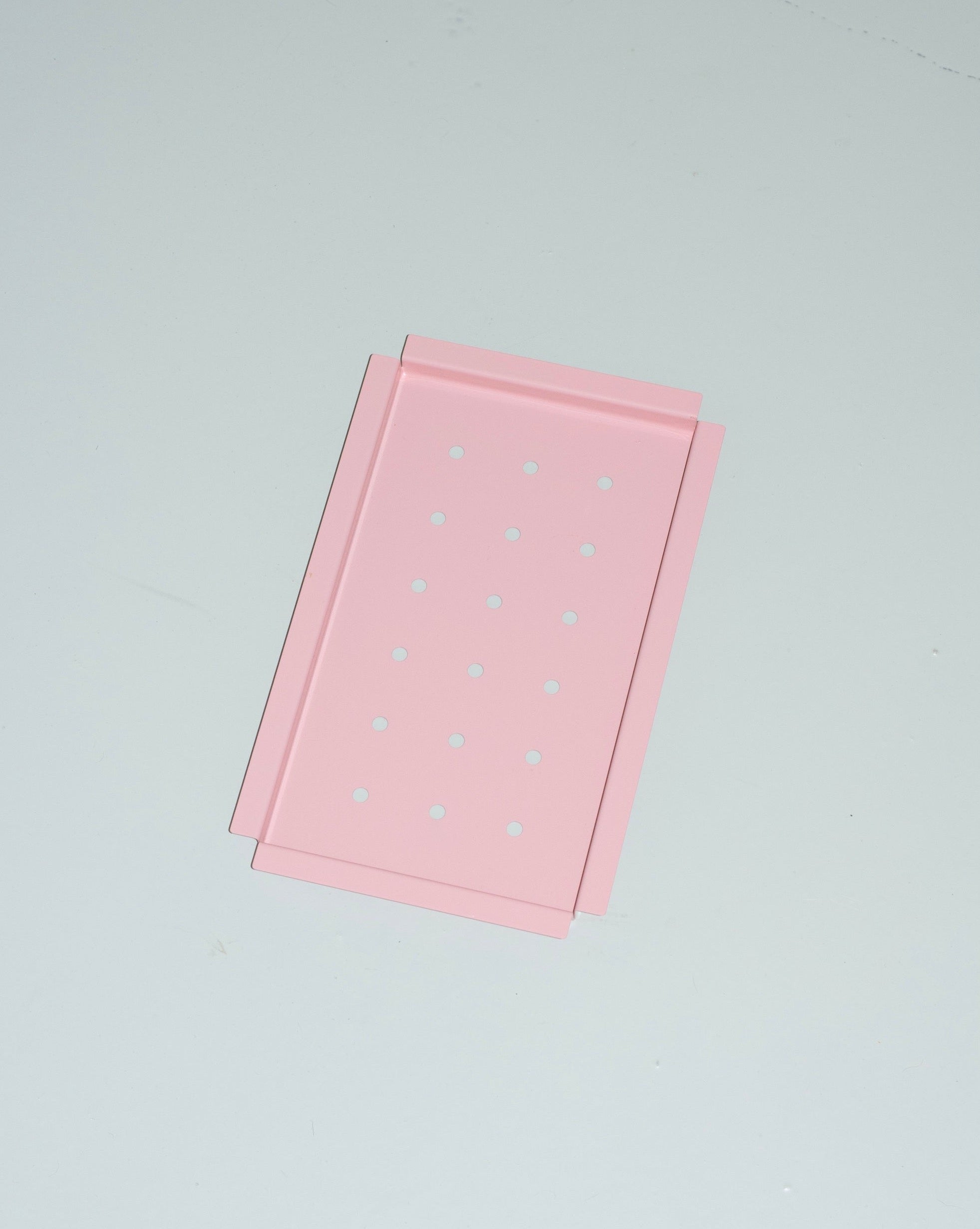 Perforovaný podnos - růžový