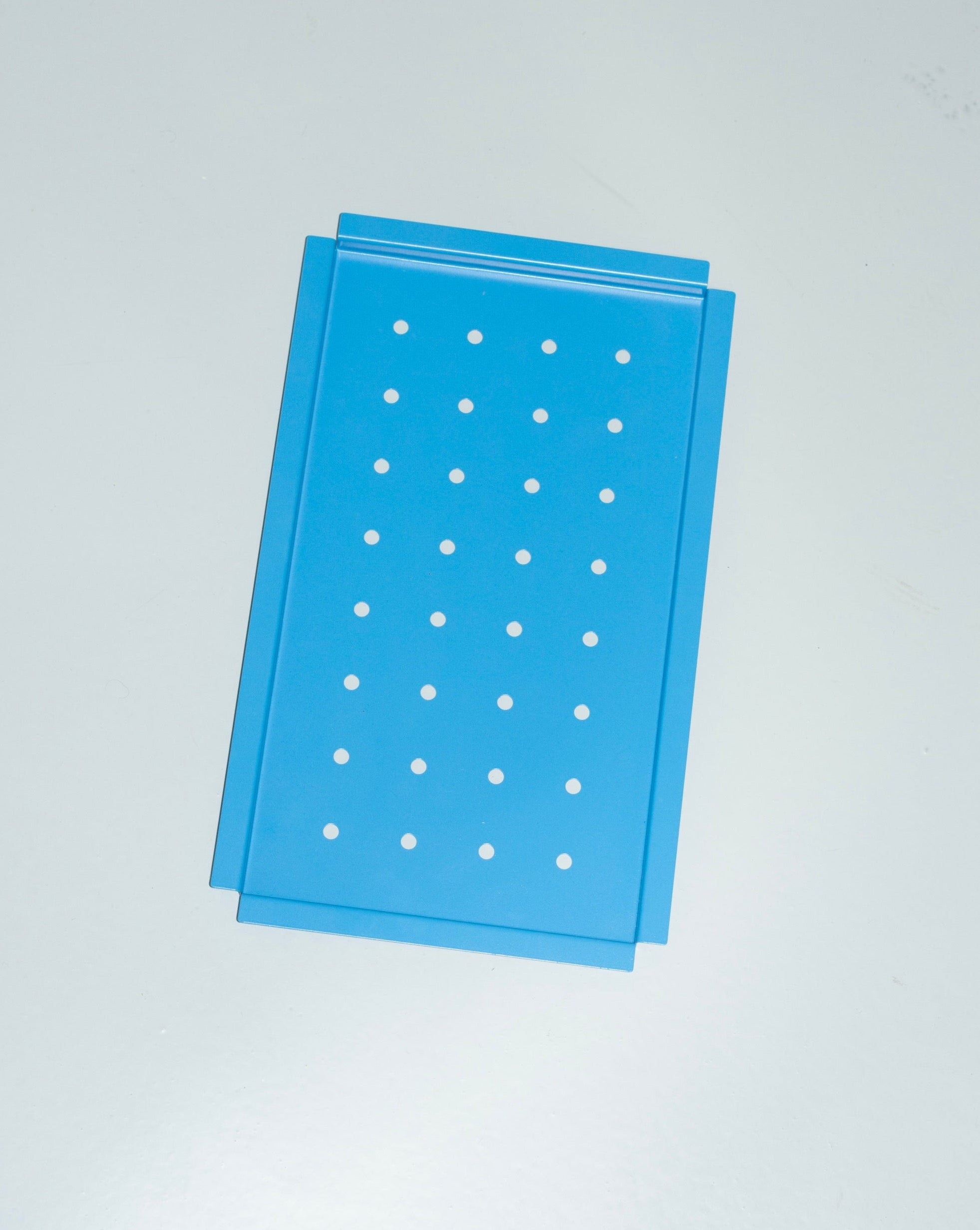 Perforovaný podnos - modrý