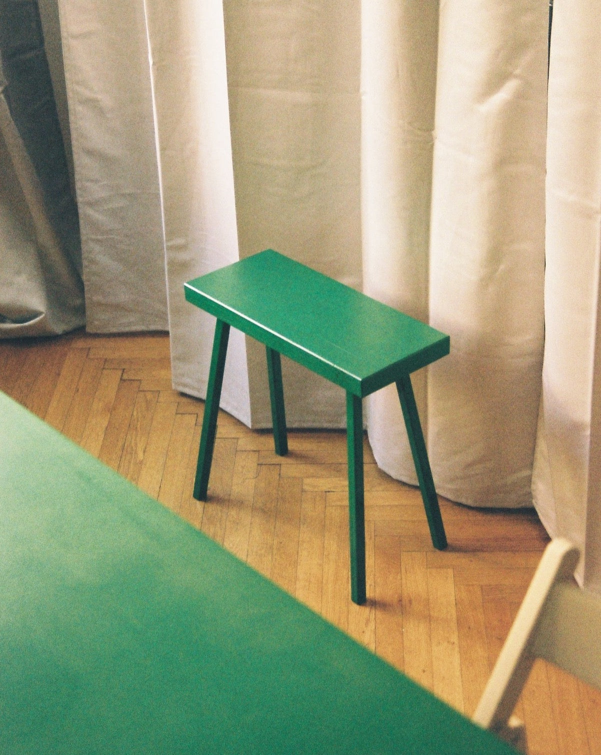 Stolička Mono - zelená