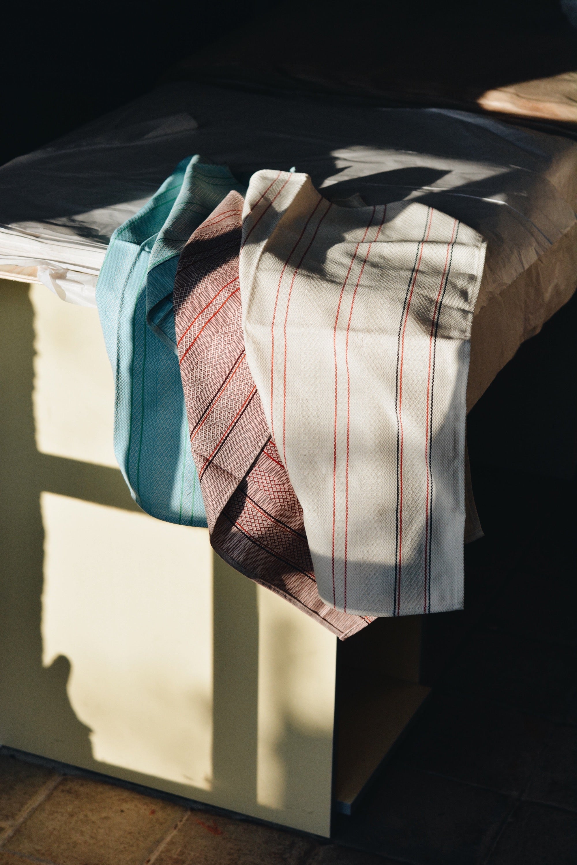 Kuchyňská utěrka - béžová