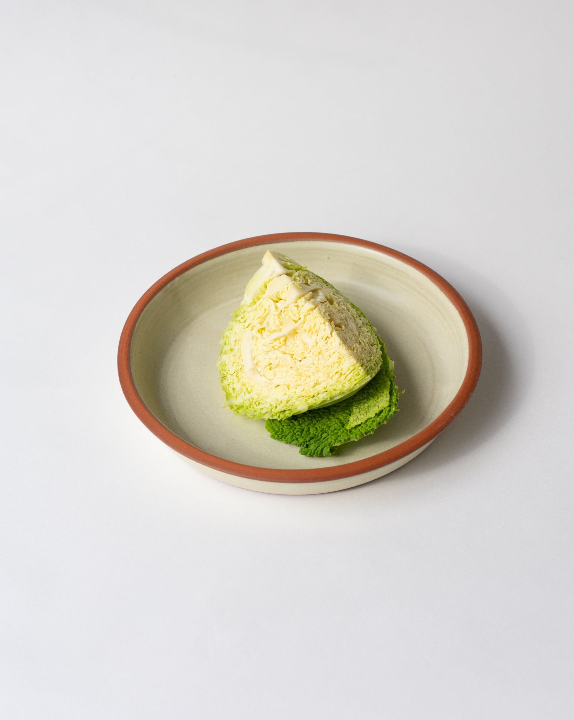 Glazovaná mísa béžová