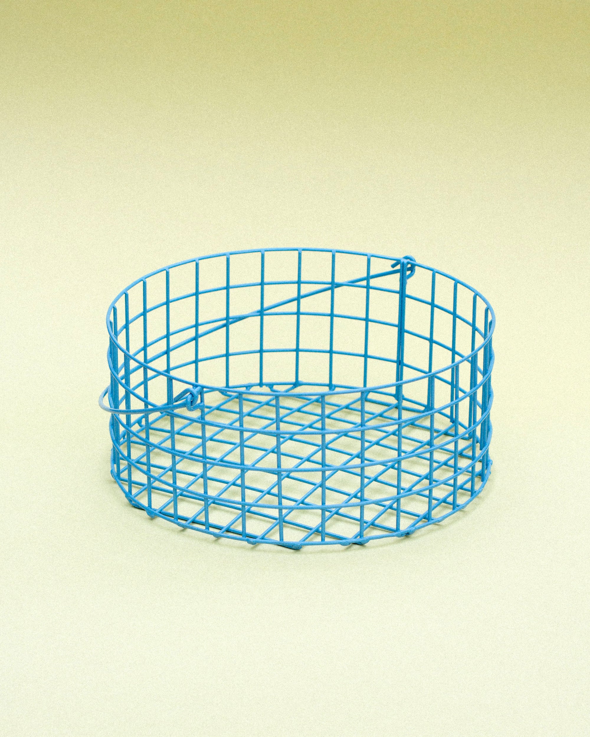 Drátěný koš A - modrý