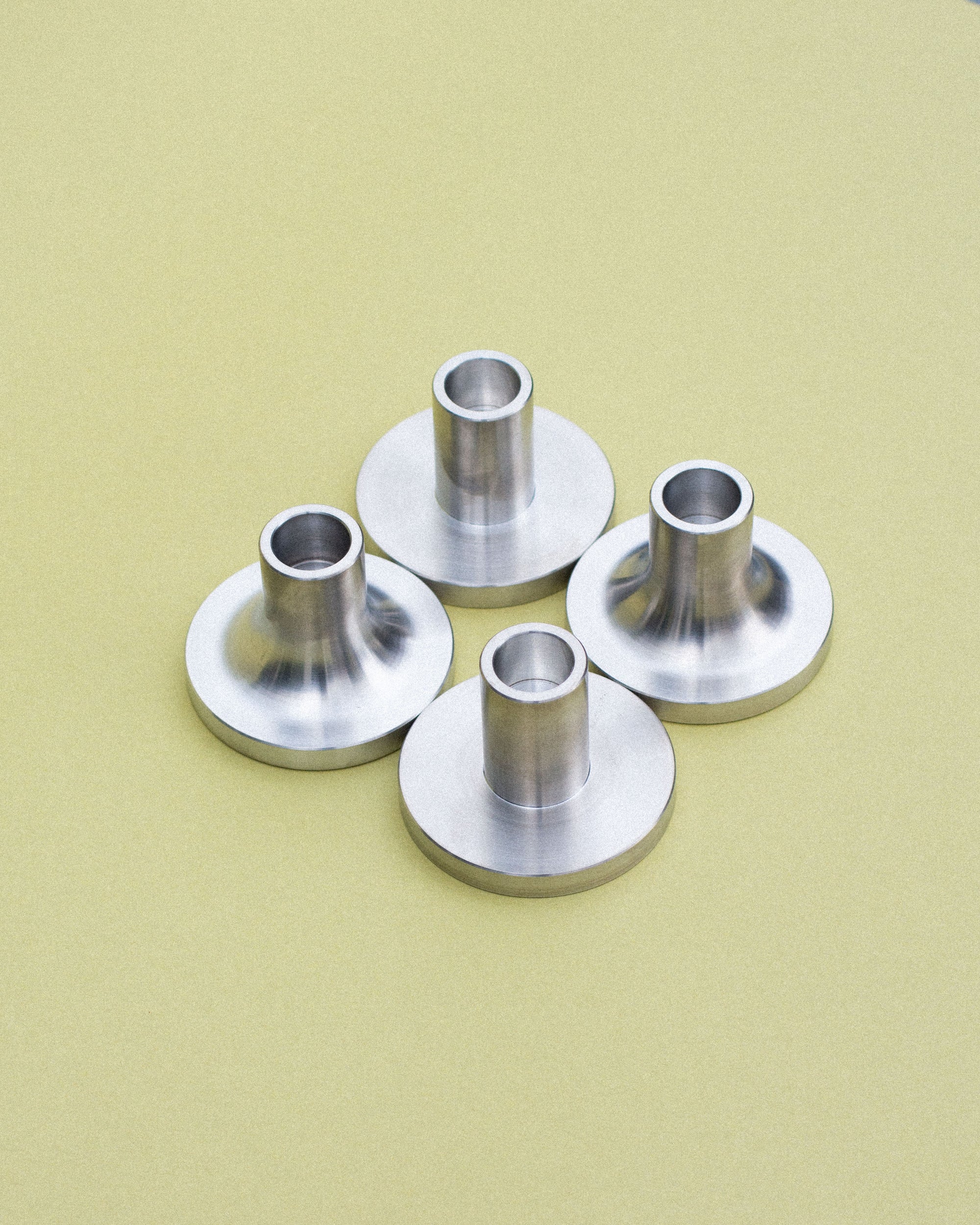 Aluminium candleholder A