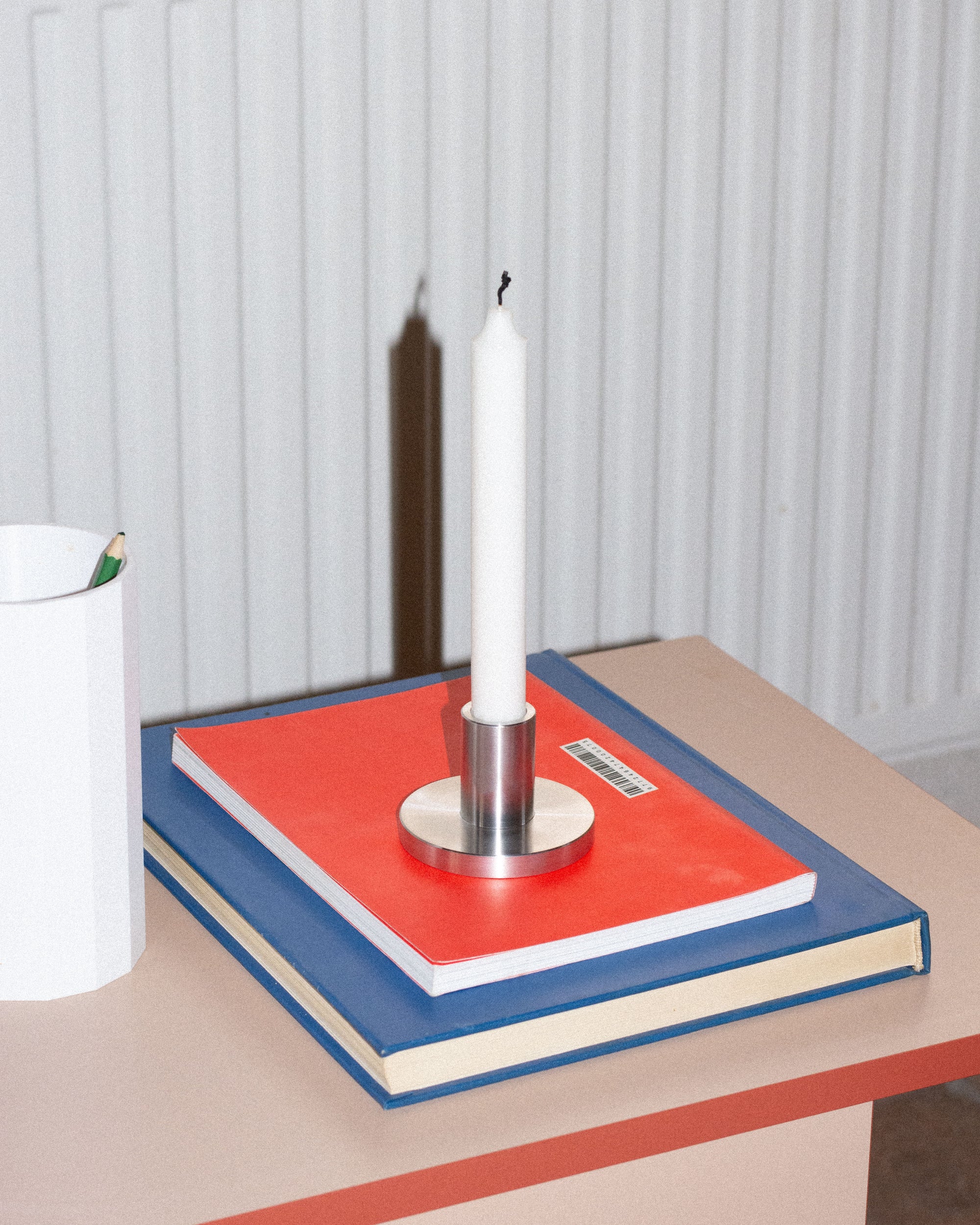 Aluminium candleholder A