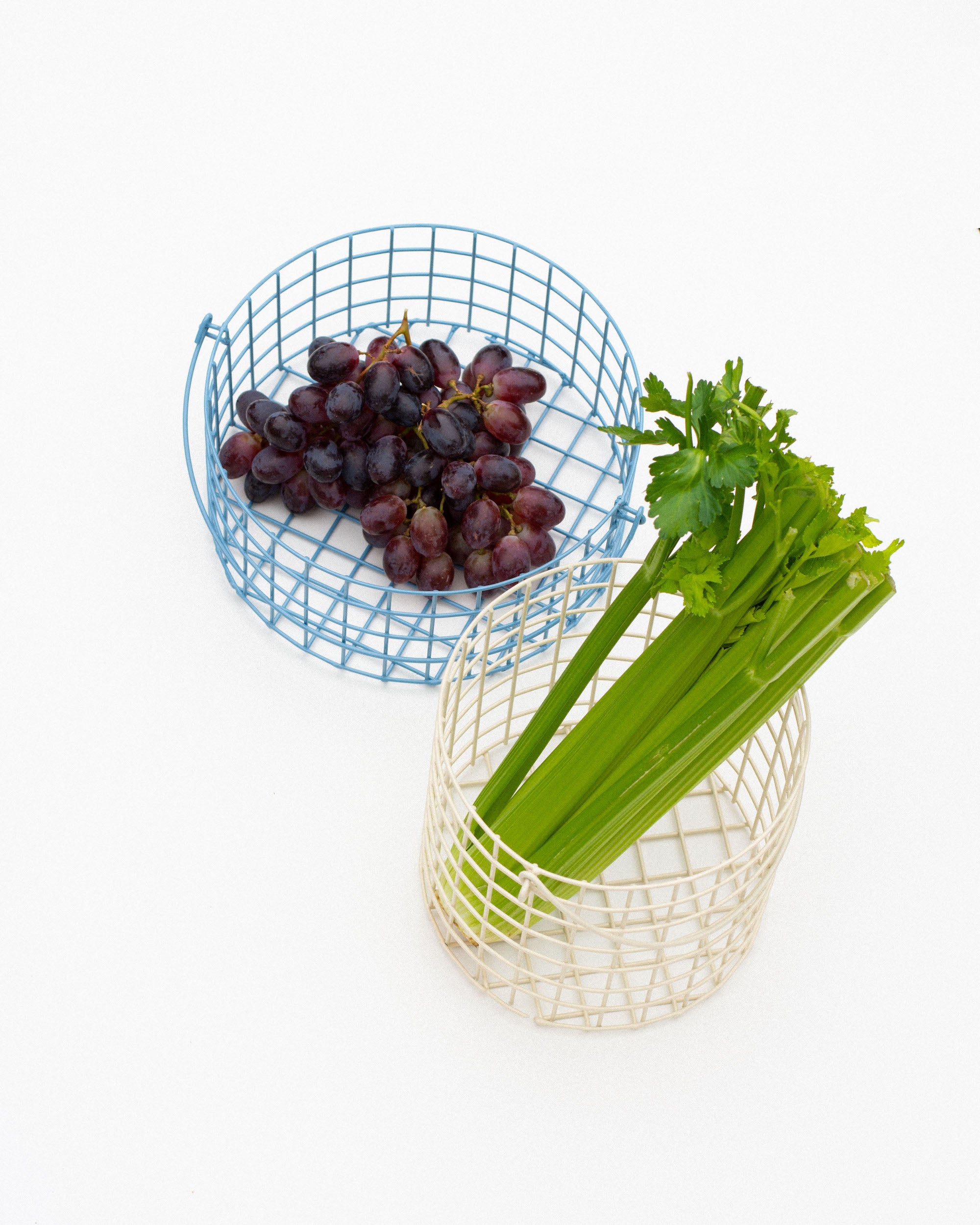 Wire basket B - beige