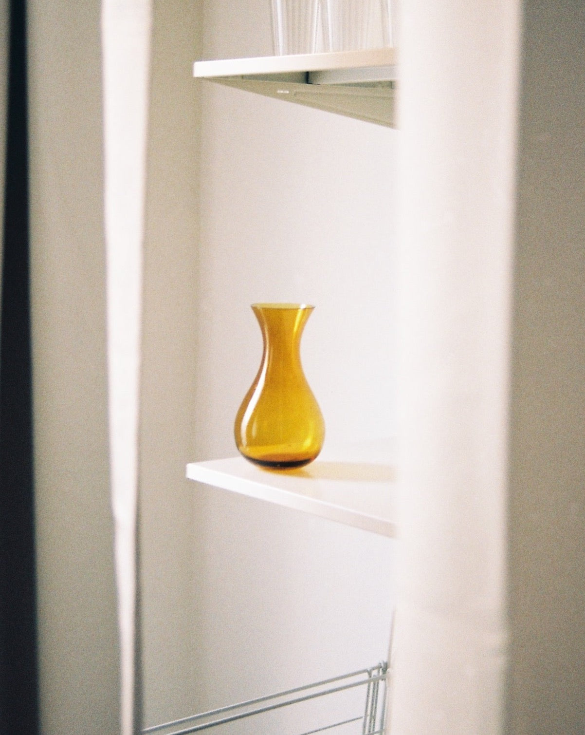 Traditional vase - amber