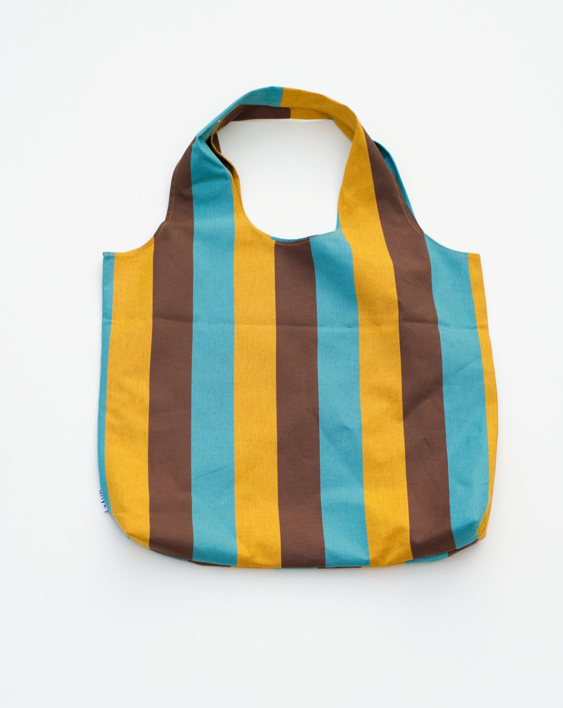 Pruhovaná taška - oranžová