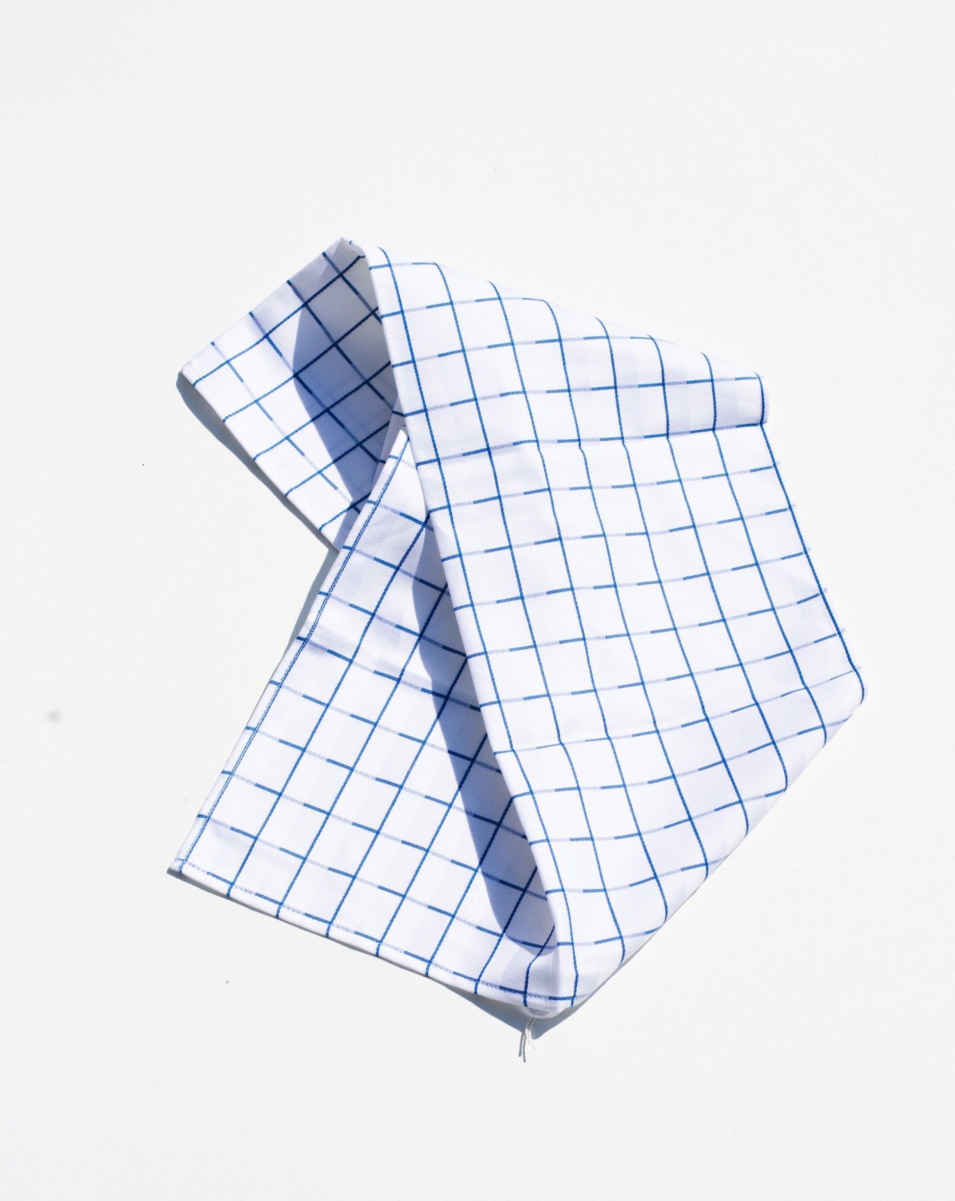 Linen towel - blue