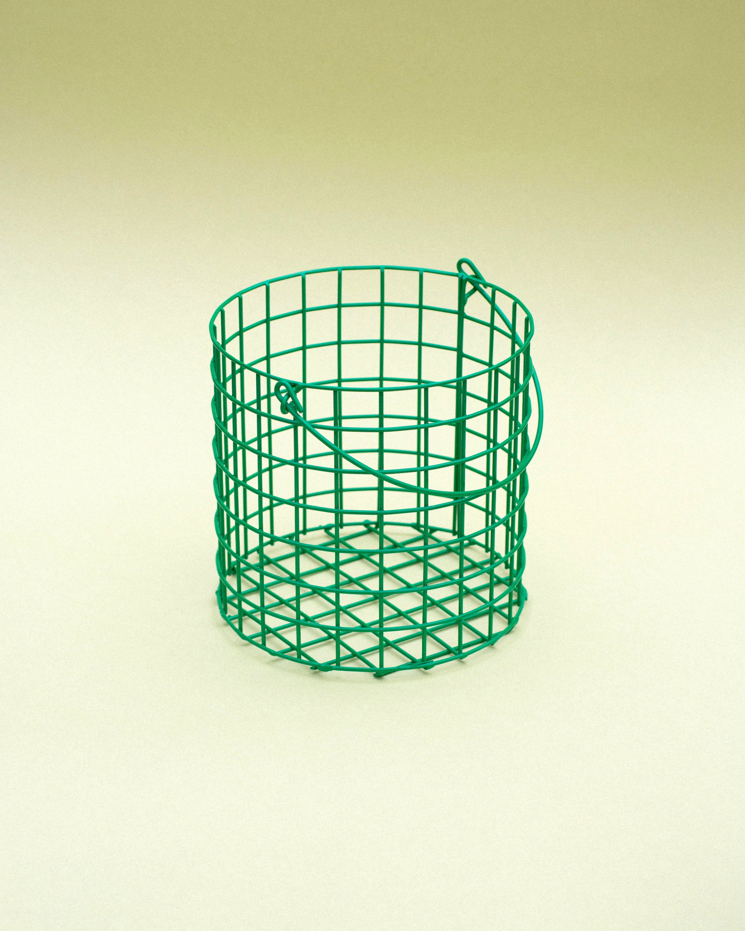 Wire basket B - green
